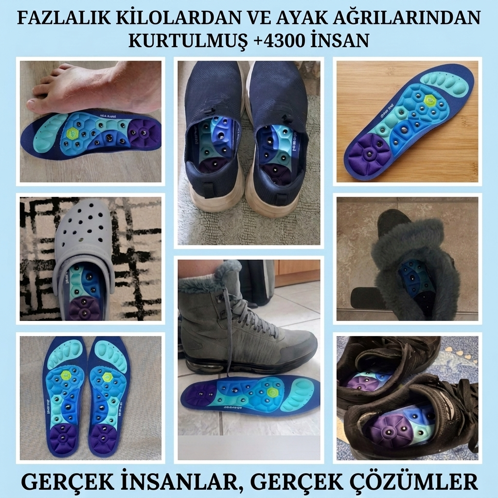 Escaled™Her Adımda Rahatlığa Yaklaş|Ortapedik Tabanlık