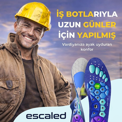 Escaled™Her Adımda Rahatlığa Yaklaş|Ortapedik Tabanlık